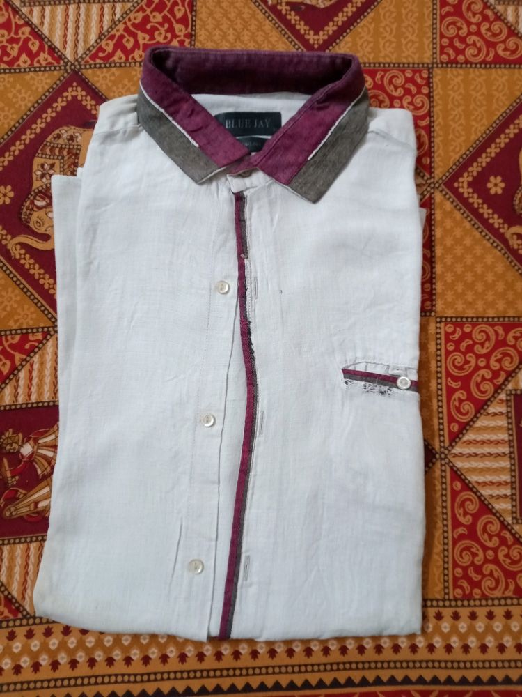 XXL pure Linen Shirt For Men
