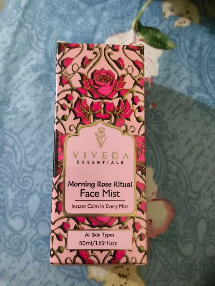 Viveda Essentials Morning Rose Ritual Face Mist