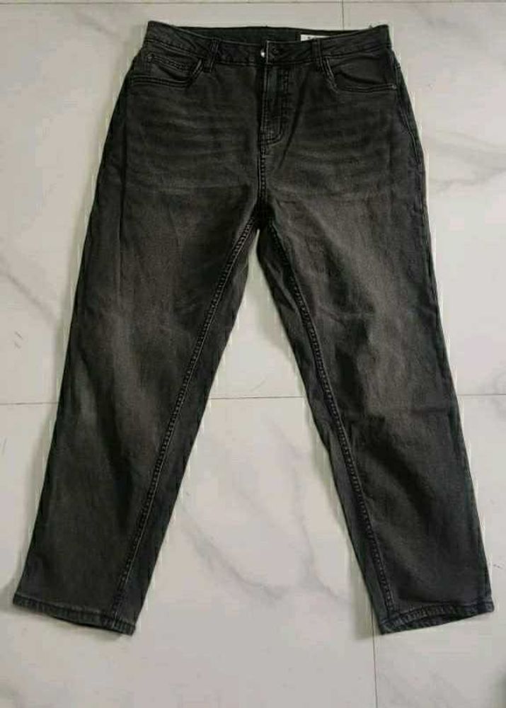 Classic Grey Denim Jeans