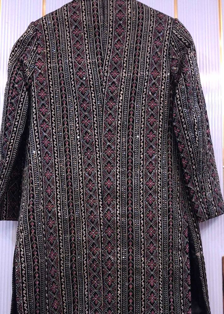 Beautiful Indo Western suit with embroidery work