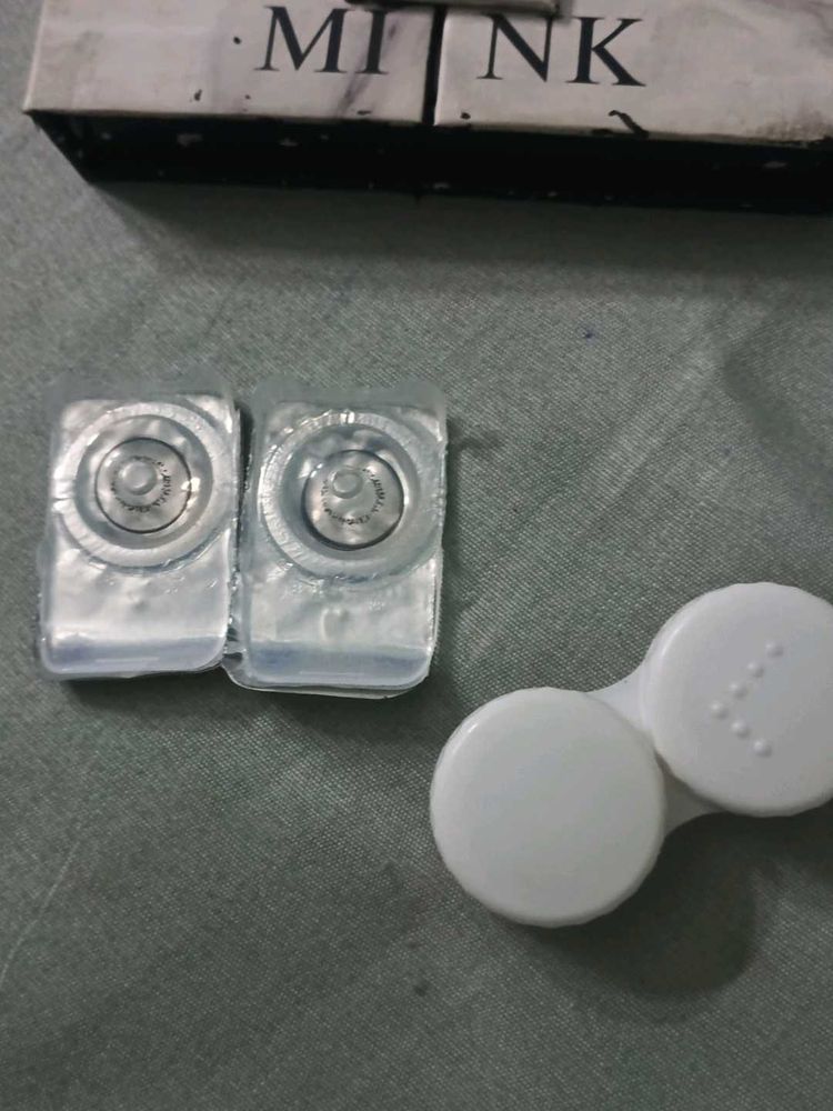 Mink Contact Lenses with Case and Victoria secret