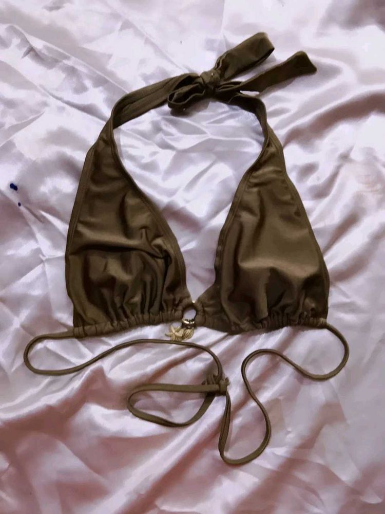 Olive Green bra