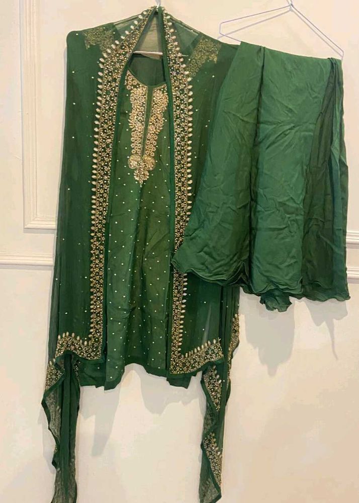 beutyfull kurta set with heavy work