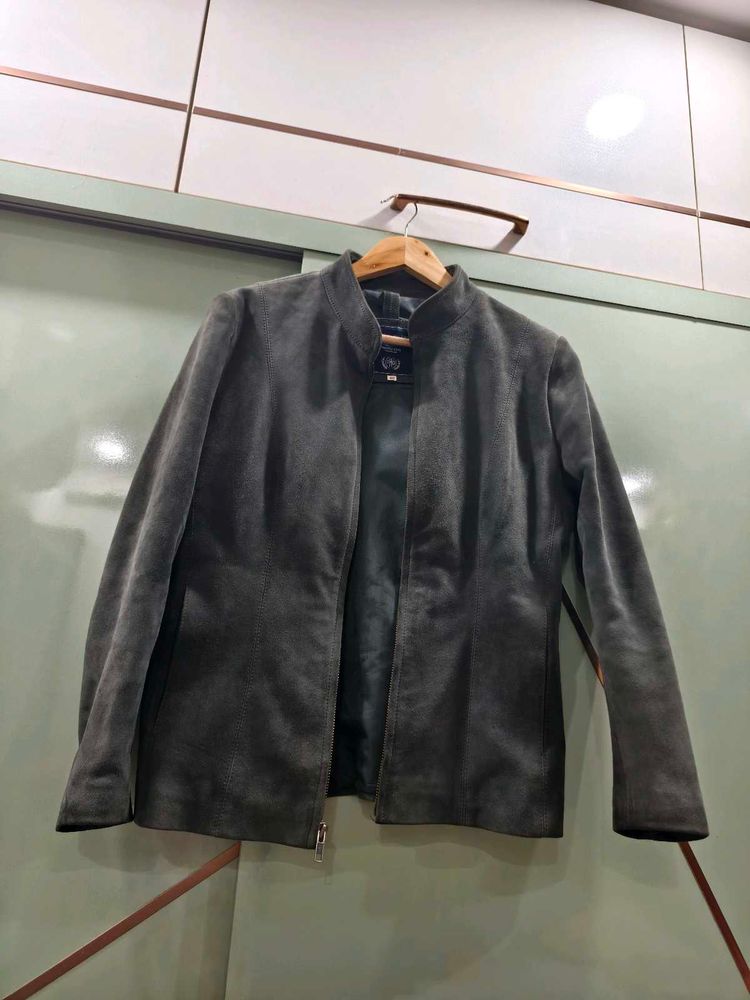 Genuine Suede leather jacket