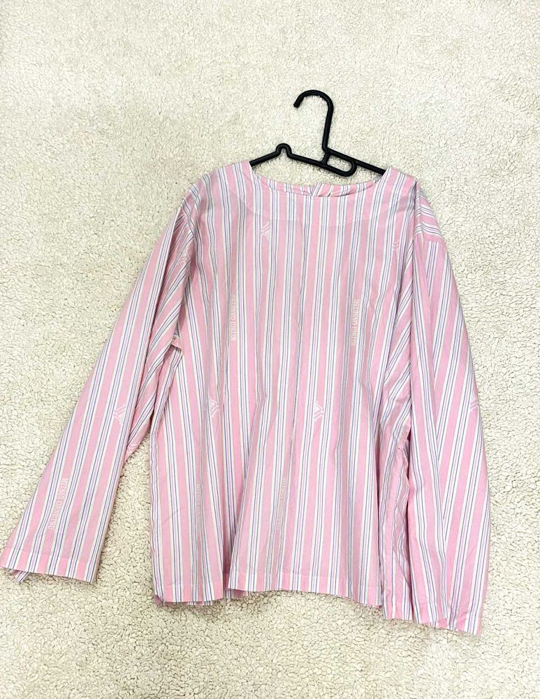 Striped Pajama Set