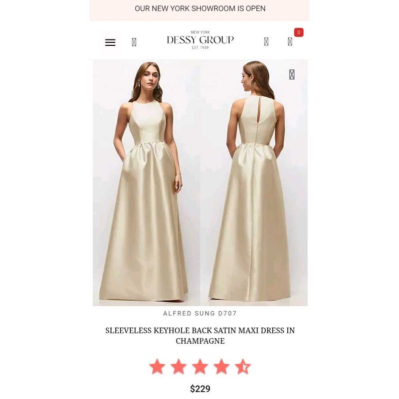 Elegant Satin Maxi Dress