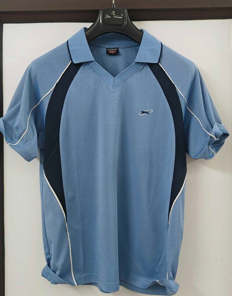 Price Drop Men's Blue Polo T-Shirt