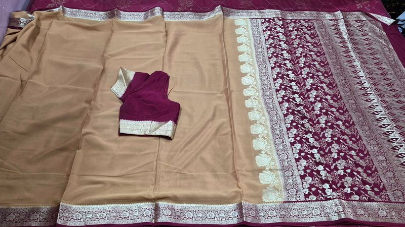 Elegant Silk Saree with Blouse