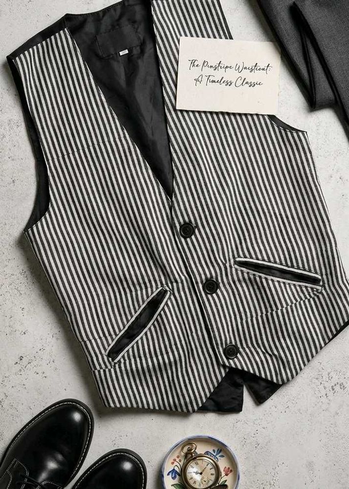 The Pinstripe Waistcoat