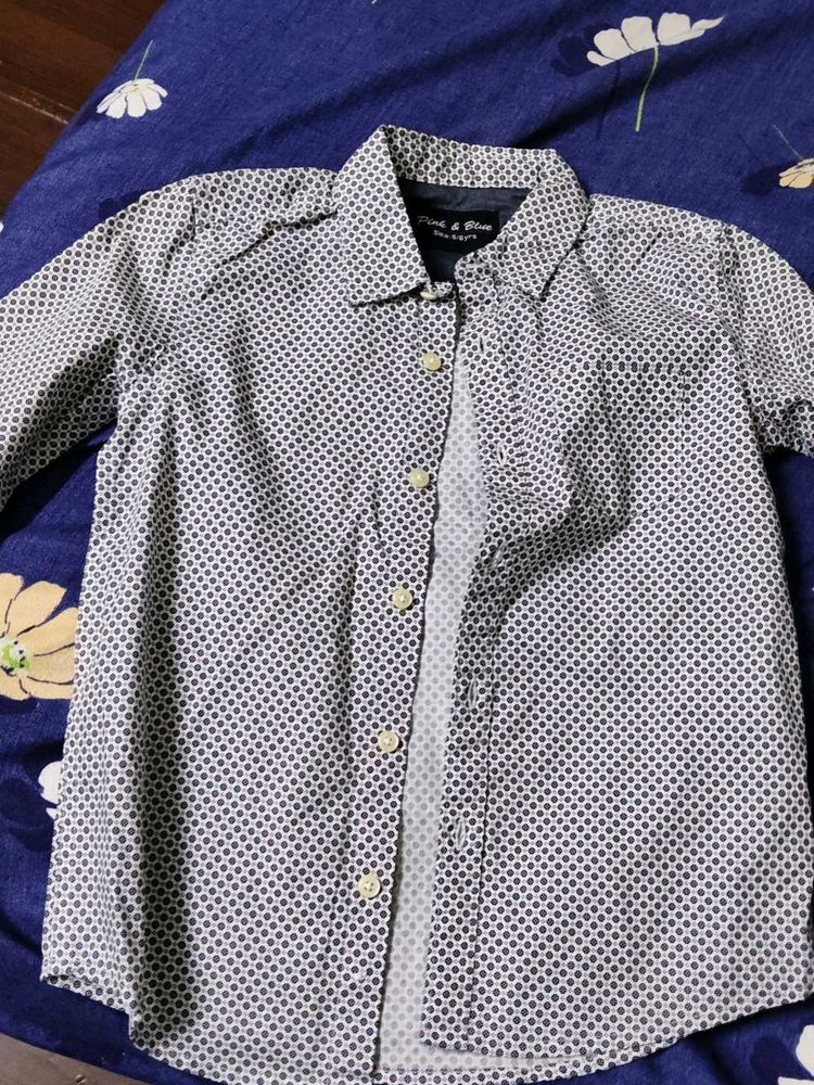 Stylish kid's Patterned Shirt