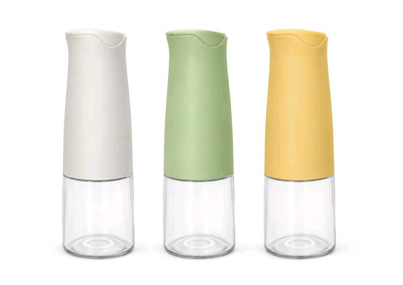 Glass oil dispenser with Lid