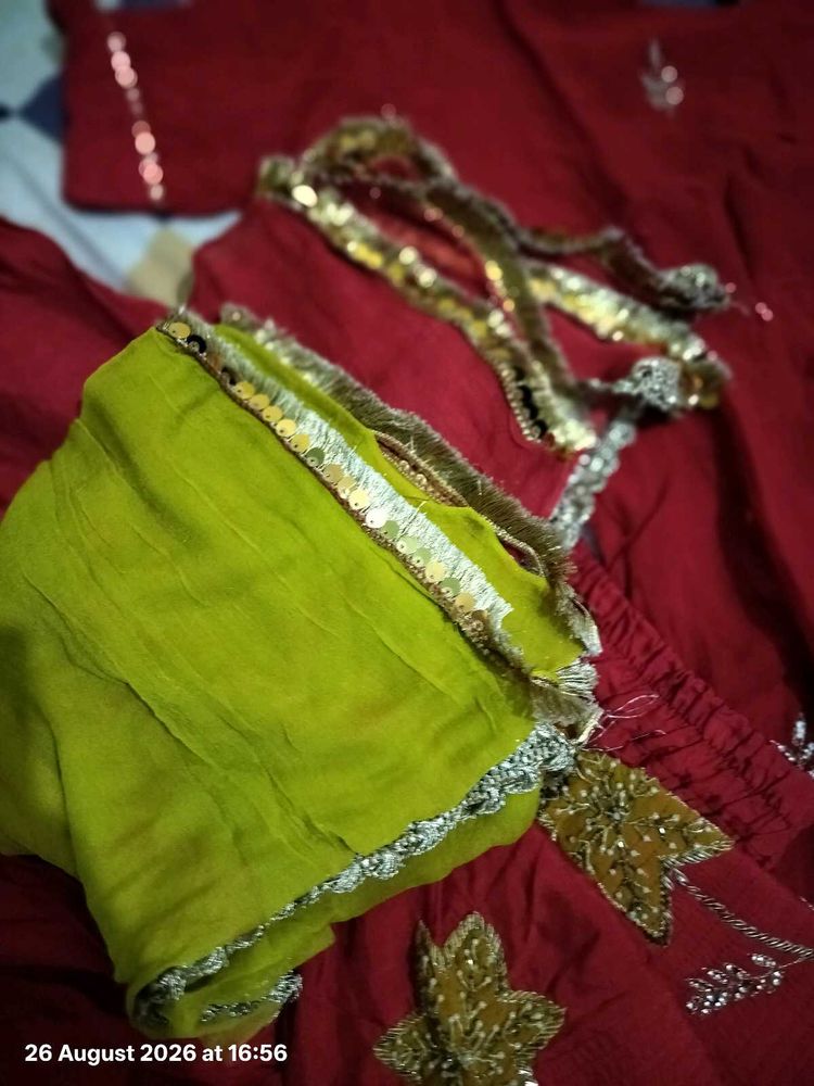 two suits Embellished Kurta Set