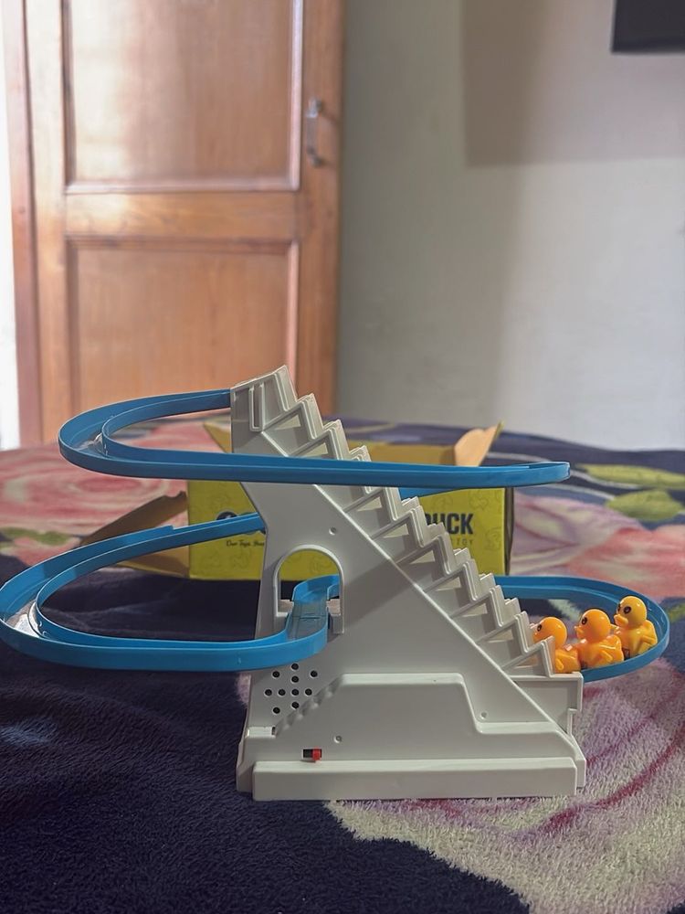 Electric Duck Race Track Toy