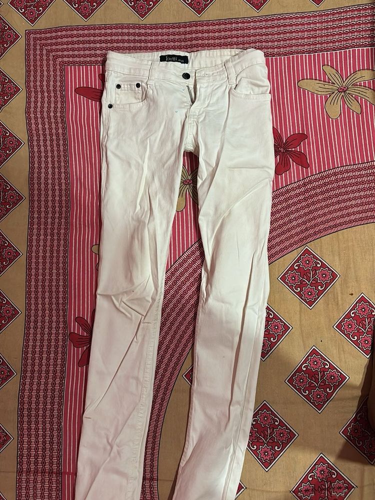 White jeans for girls