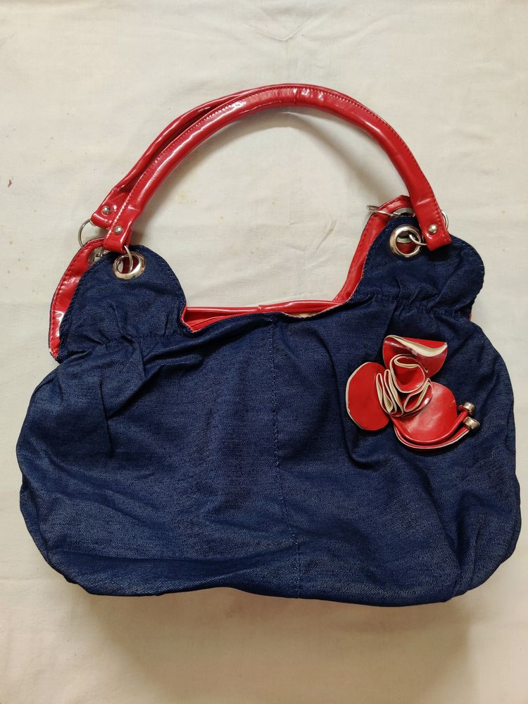 New Floral Denin Shoulder bag