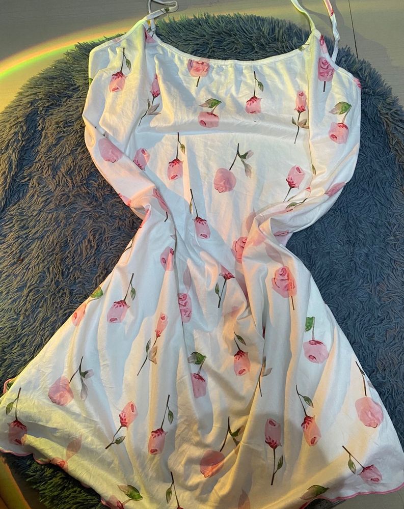 Cute Floral Slip Dress