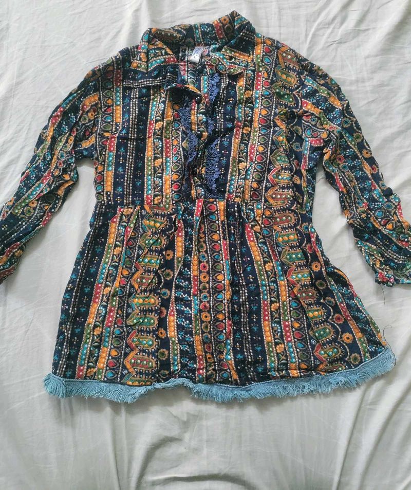 Multicolored cute Top