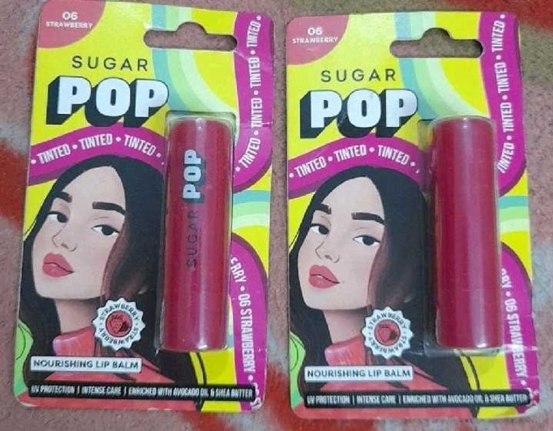 Sugar Pop Tinted Nourishing Lip Balm Pack Of 2