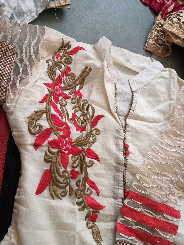 Elegant Embroidered Kurta