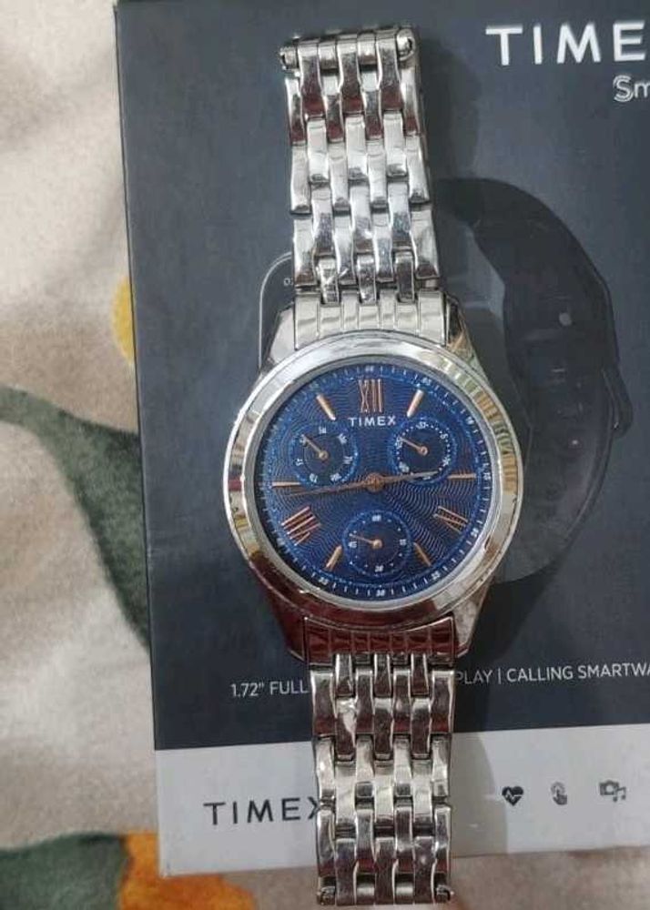 Timex Silver Watch