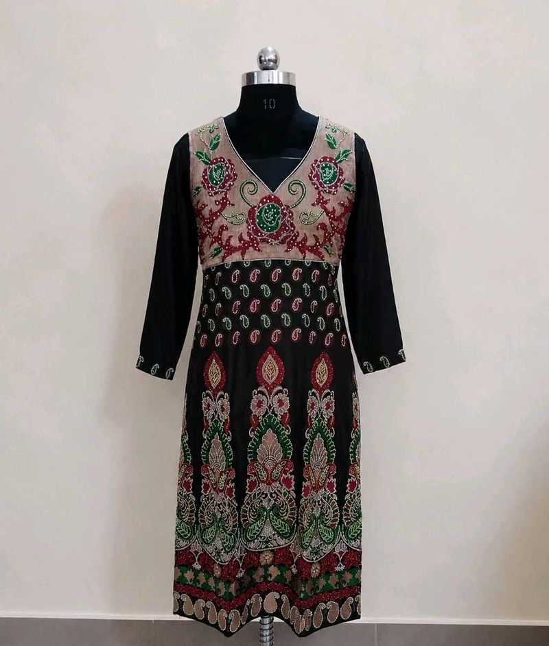 Black Kurta