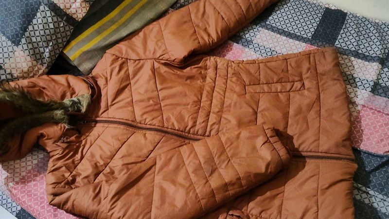 brown jacket