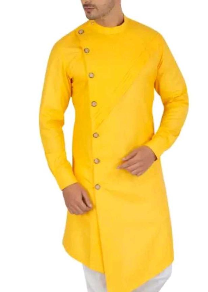 wedding partywear yellow kurta size 38