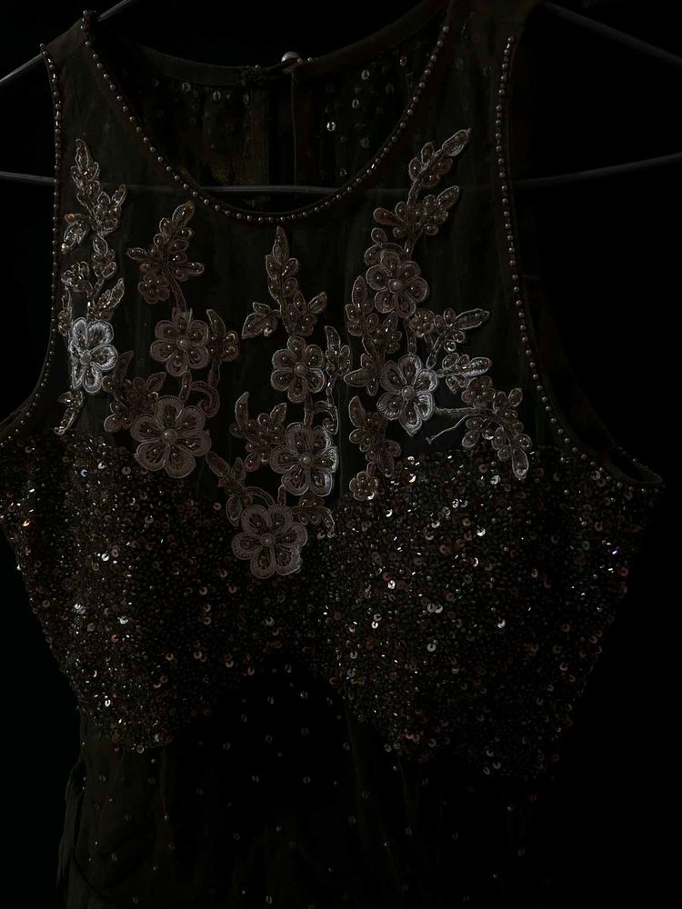 Embellished Floral gown
