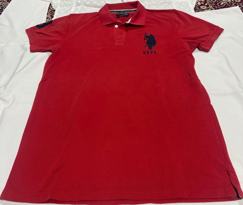 US Polo Red Shirt