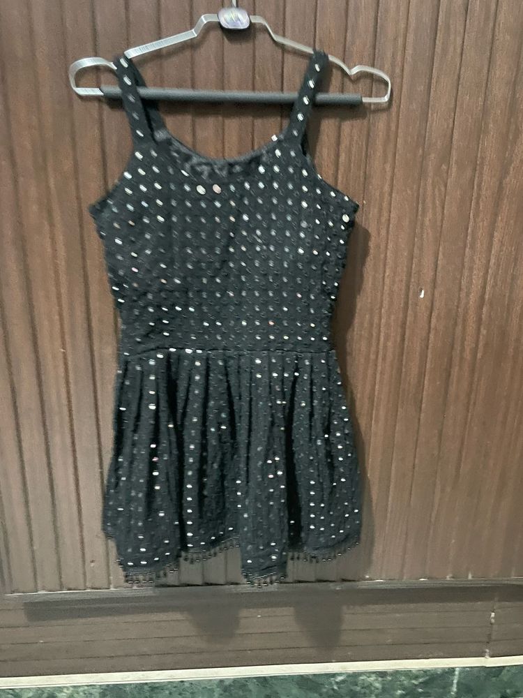 Sparkly Black indow western suit