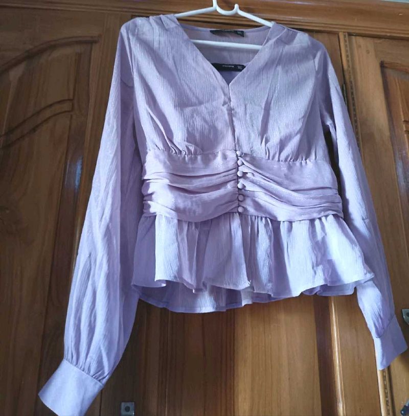 Elegant Purple Top