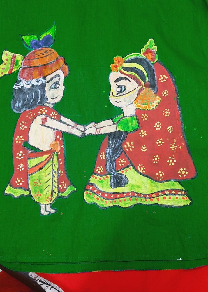 Krishna Radha Painting
