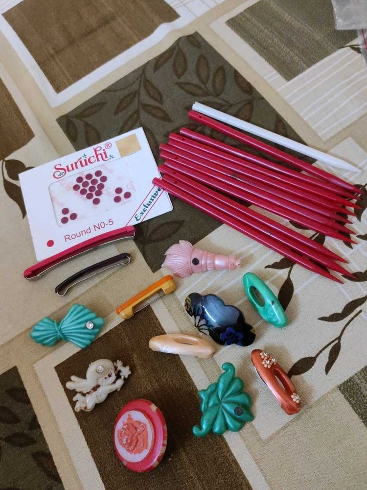 Assorted Hair Clips &amp; Pins Set