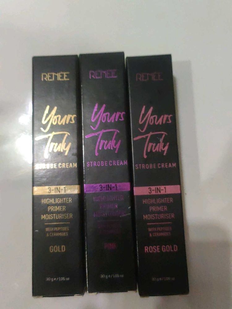 RENEE Yours Truly Strobe Cream Trio