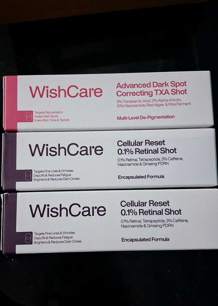 WishCare Advanced Dark Spot &amp; Retinal Shots
