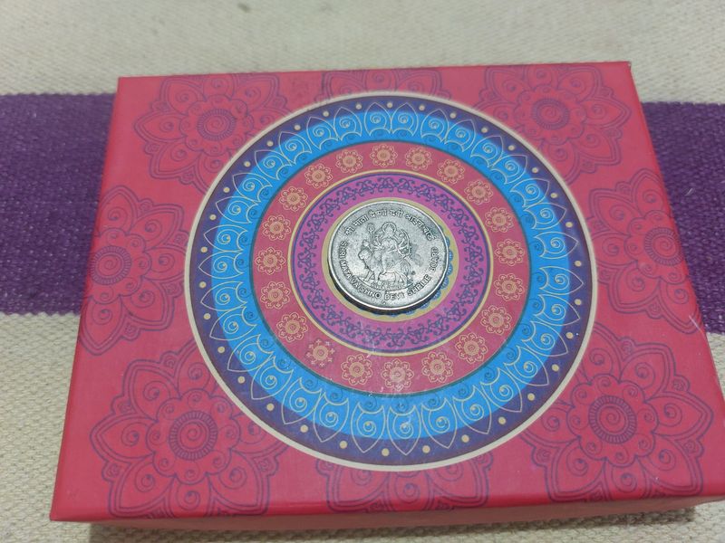 Shri Mata Vaishno Devi Shrine - 5 Rupee Coin.