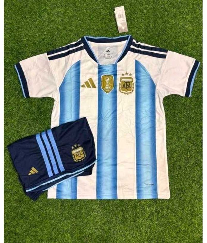 Argentina Football Jersey &amp; Shorts Set
