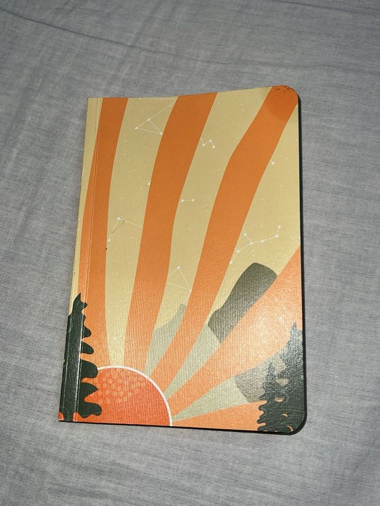 Vintage Mountain Sunrise Journal