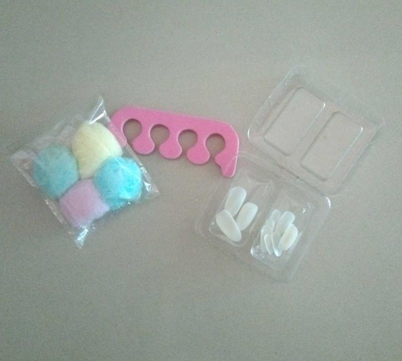 (Free Nail stickers)Nail Art &amp; Pedicure Set