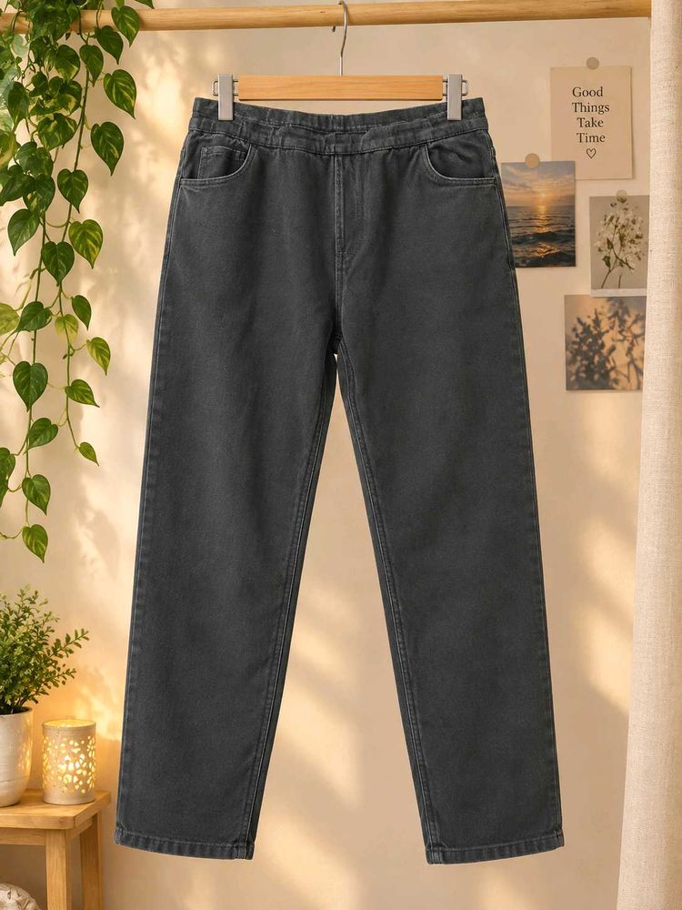 Stylish Dark Wash Denim Jeans