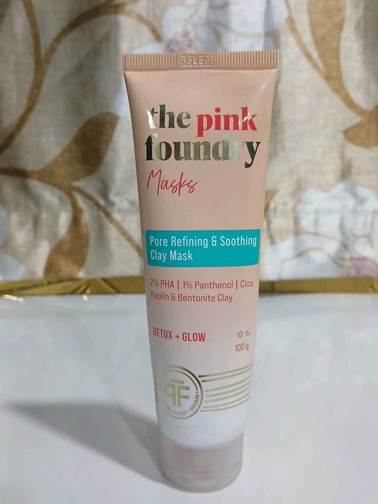 The Pink Foundry Pore Refining Clay Mask