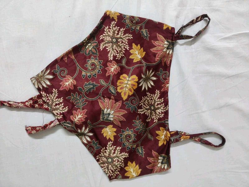 Boho scarf top
