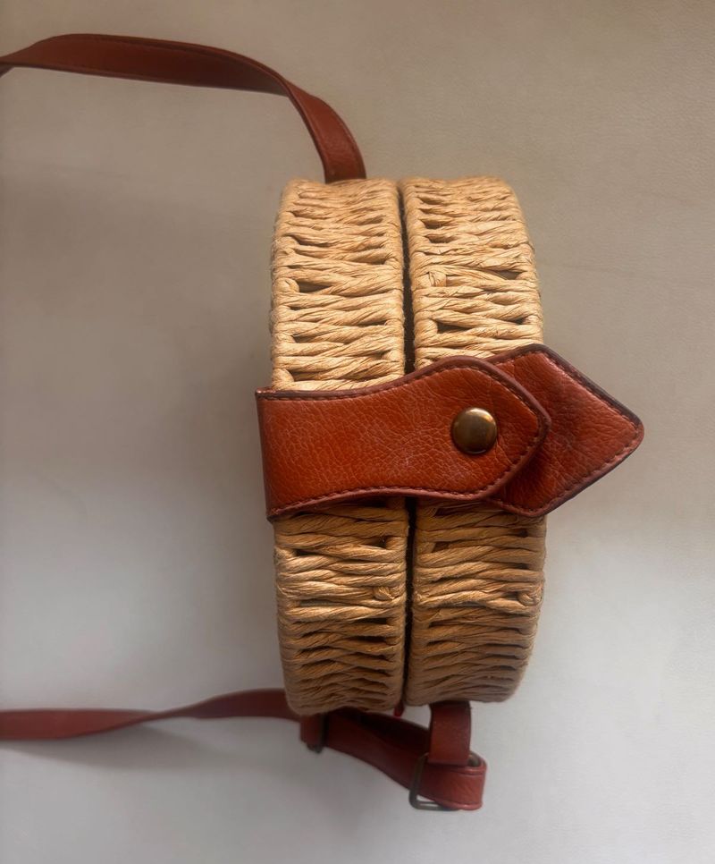 Woven Crossbody Bag