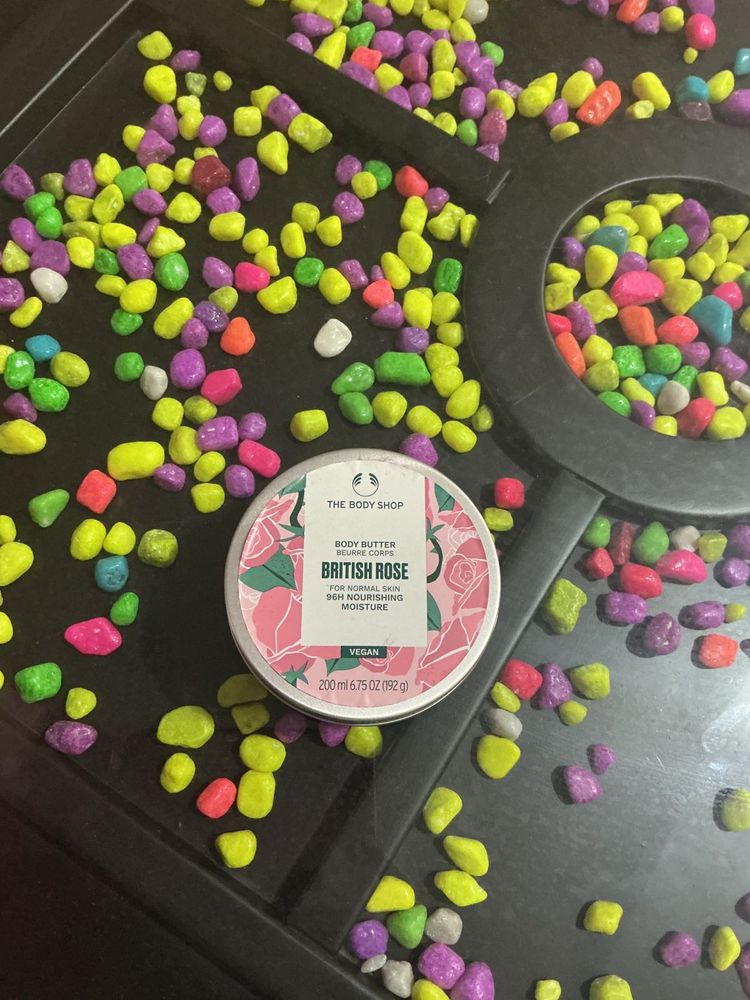 THE BODY SHOP  BUTTER BRITISH ROSe