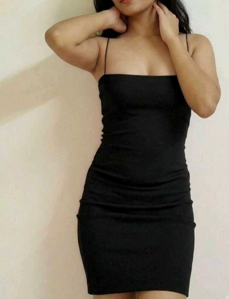Black Spaghetti Strap Dress