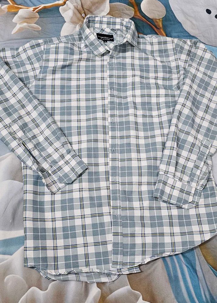 Men's Classic Plaid Long Sleeve Shirt
