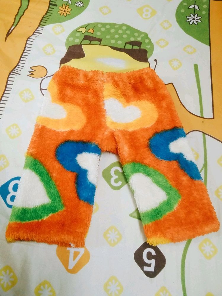 Colorful Fuzzy Pants