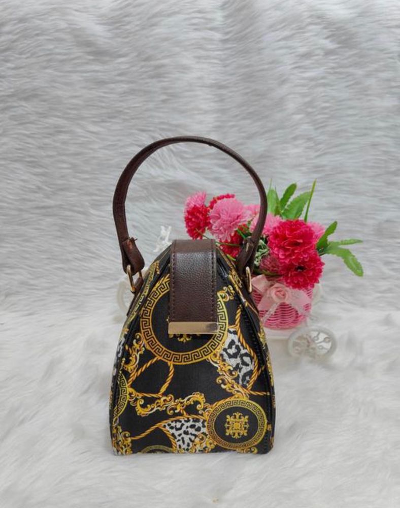 Unique Printed Handbag Purse