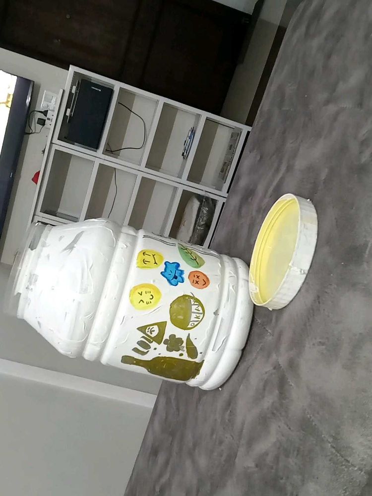 Unique Hand-Painted Bottle