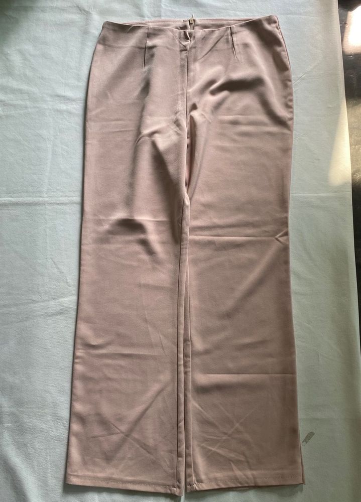 Women's Pink Wide Leg Pants